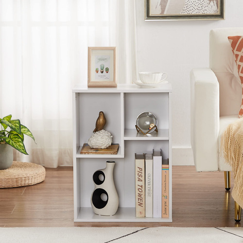 Estantería 3 Cubos Organizador Versátil Para Libros Y Objeto