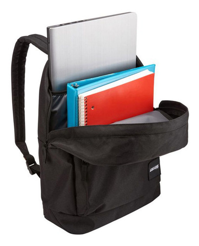 Mochila Case Logic Ccam-1116 Para Laptop Hasta 15.6 , Negro