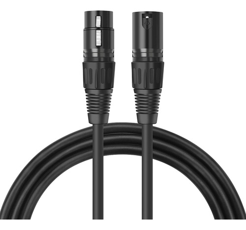 Dyxifa Cable Xlr (paquete De 2 Unidades De 6.6 Pies) Xlr Mac