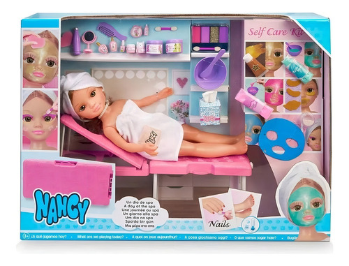 Muñeca Nancy Un Dia De Spa Incluye Accesorios 41 Cm Famosa