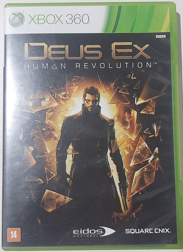 Jogo Do Xbox 360 Deus Ex Human Revolution Completo Usado (Usado)
