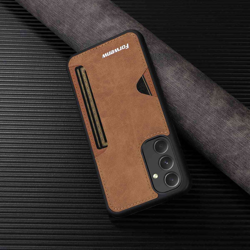 Funda De Piel Sintética Con Ranura For Tarjetas For Samsung Galaxy A12 A13 A14 A15 A16 A20 A30 A22 A23 A24 A25 A32 A33