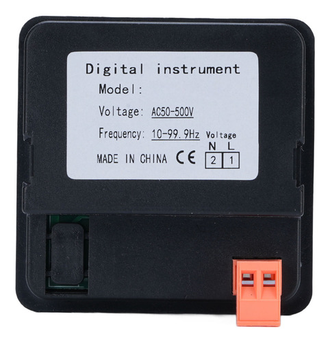 Medidor De Frequência De Voltímetro Com Display Digital Ac,