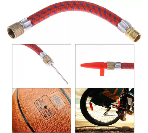 Set De Pinchos De Inflador Para Pelotas Y Bicicleta