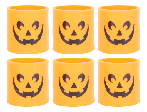 Luces Led Para Velas De Halloween Con Forma De Calabaza, Fun