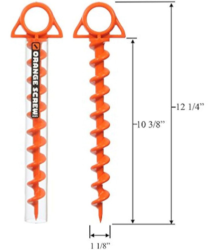 Tornillo Naranja: El Ancla De Tierra Definitiva | Paquete Gr