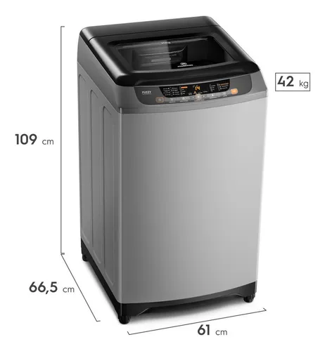 Lavadora Carga Superior Mademsa 20 Kg Szg Silver