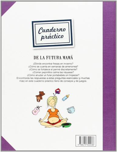Cuaderno Práctico De La Futura Mamá, De Carpentier, Suzanne ; Oliver, Julie. Editorial Lectio / Libros Malinka, Tapa Blanda En Español, 2013