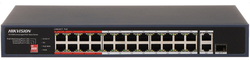 Switch Hikvision 24p Poe Ds-3e0326p-e/m(c)