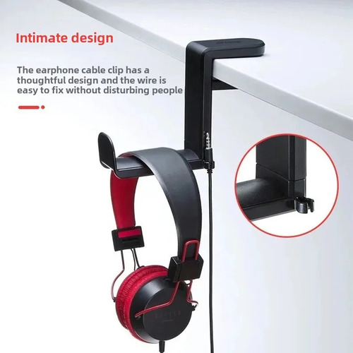 Auriculares Con Soporte Para Auriculares De Resina Con Rotac