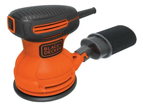 Lixadeira Roto Orbital Elétrica Black Decker, Modelo BDERO100, Po...
