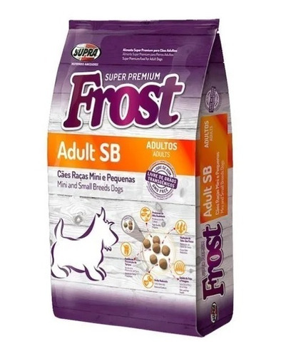 Alimento Frost Perro Adulto Raza Pequeña En Bolsa De 10,1kg