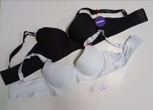 Imagen 9 de 10 de Brasier Sostén Señorial Clasico Algodón Cotton Con Varilla