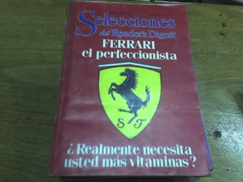 Selecciones Del Readers Digest Jul 1986 Ferrari  Perfeccion