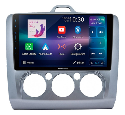 Multimidia Pioneer Focus 08/13 9p Carplay Android Auto