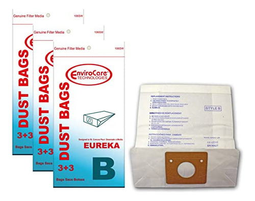 Bolsas De Polvo Eureka B&s (3 Unidades)
