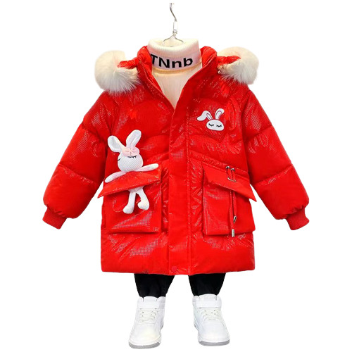 Campera Nena C/peluche Conejito Kawai Termico Abrigada C613