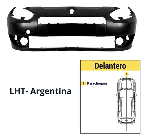 Parachoques Delantero Renault Fluence 2011