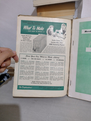 Revista Popular Mechanics What To Make And How To Make It (Usado)