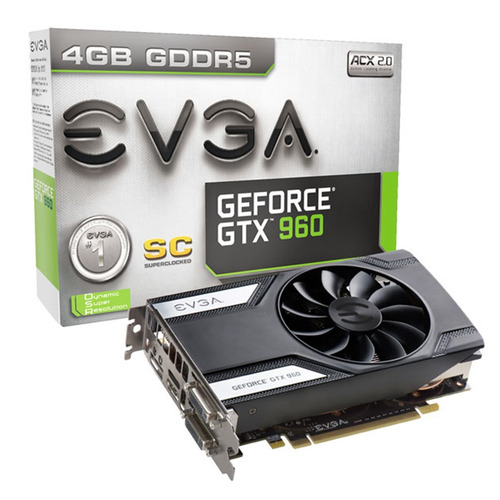 Placa De Vídeo Evga Gtx 960 Sc Gddr5 4gb Opengl Opengl 4.4