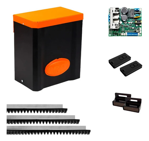 Kit Motor Portão Eletrônico Ppa Eurus Steel 1/2 Hp Jet Flex