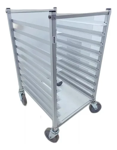 comprar Carro Carrito Porta Bandeja Panaderia Panadero Alumware 4874