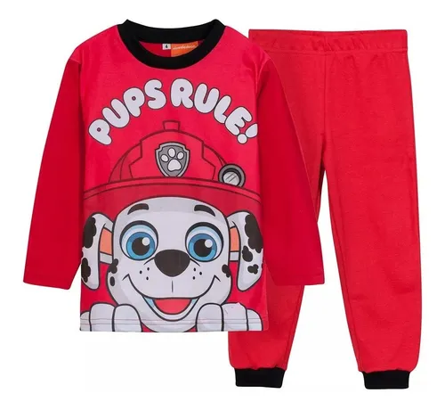 Pijama Niños Paw Patrulla Canina Original Nickelodeon