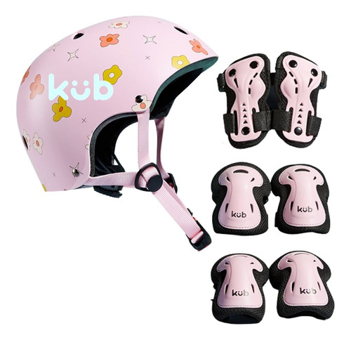 Casco De Seguridad Protector Codos Manos Rodillas Niños Bebe