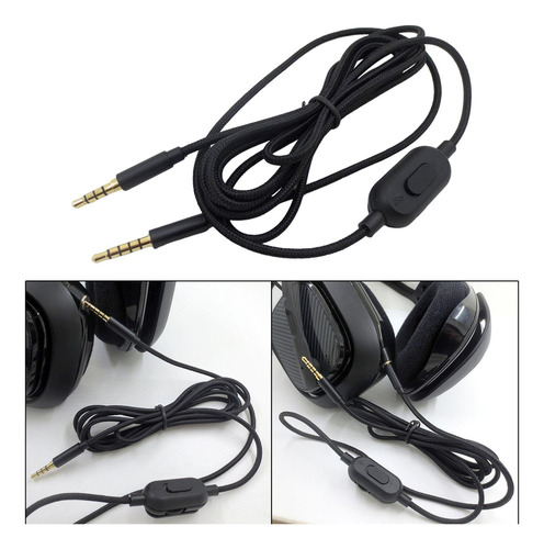 Para Astro A10 A40 A30 Auriculares Línea De De 3,5 Mm,