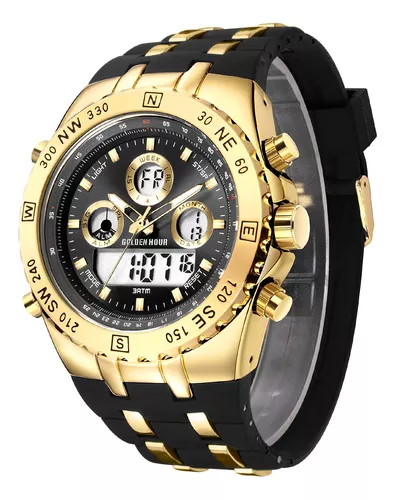 Reloj digital impermeable de marca de lujo para hombre, relojes deportivos  militares de moda, casual, vestido de natación para estudiantes, relojes de