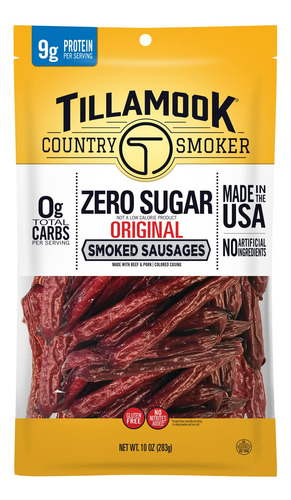 Salchichas Ahumadas Tillamook Country Smoker Keto Friendly Z