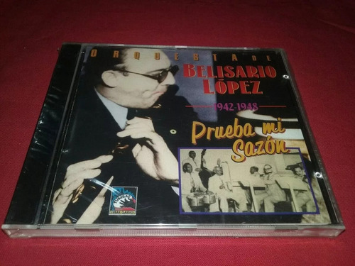 Orquesta De Belisario Lopez Prueba Mi Sazón Cd Nuevo Cerr