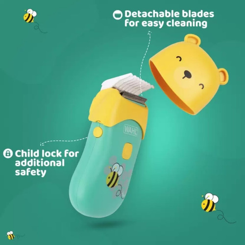 Cortadora De Pelo Suave P/ Niños Wahl Bee Baby Clipper