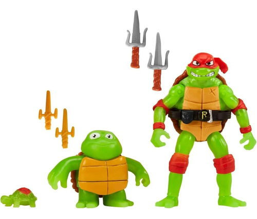 Pack Tortugas Ninja Mutantes Formación De Un Ninja Raphael