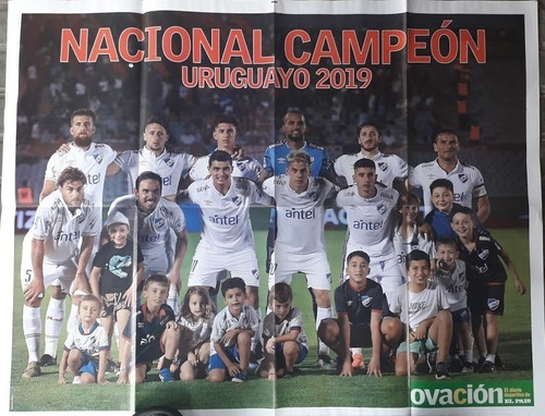 Super Poster Nacional Campeon  Uruguayo 2019
