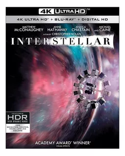 Interstellar 4k Ultra Hd + Blu-ray + Digital Hd