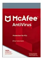 Comprar Mcafee Antivirus 3 Años 1 Dispositivo Digital