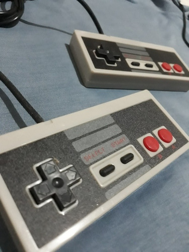 Par De Controles Video Game Nintendinho 8 Bits