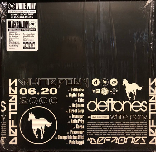 Deftones White Pony Limited 20th Anniversary Vinilo Nuevo