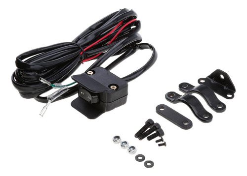 // 3 Metros Atv Utv Guincho Rocker Switch Linha De Controle