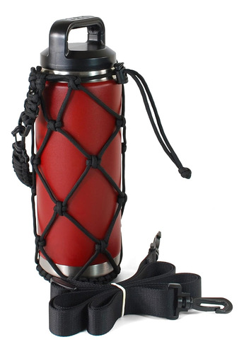 Porta Botella De Paracord Botella Rambler De 26 Oz, Por...