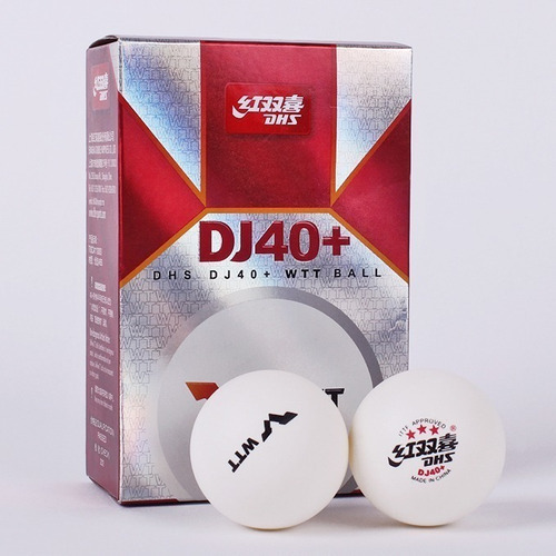 6 pelotas de tenis de mesa de 3 estrellas Dhs Dj40+ Pro Tour Ittf
