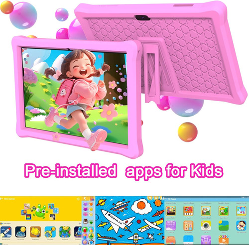 Kids Tablet 10 Pulgadas Tablet Android 12 Tablet Para Niñ...