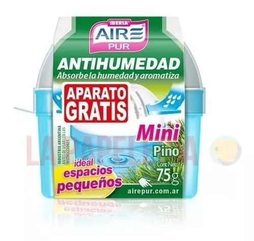 Antihumedad Aire Pur Mini Pack 3x2 Fragancia Lavanda O Pino
