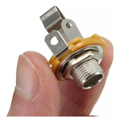 Imagen 4 de 5 de Jack De Guitarra Electrica Guitarra Acústica Bajo 1/4 Mono