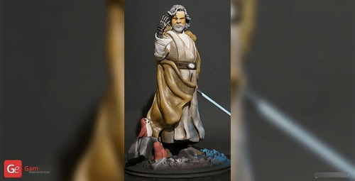 Archivo Stl Impresión 3d - Star Wars Luke Skywalker