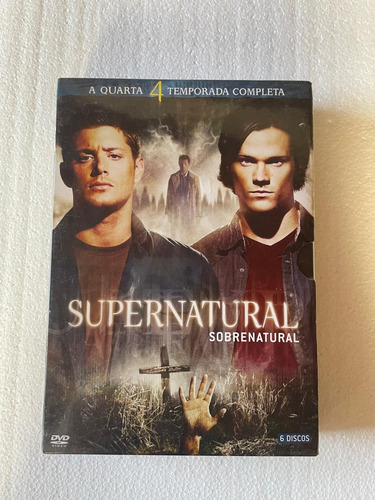 Supernatural - 4a Temporada Completa - Novo - Original