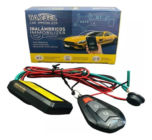 Inmovilizador Bluetooth Antiportonazo Auto Moto Antirrobo