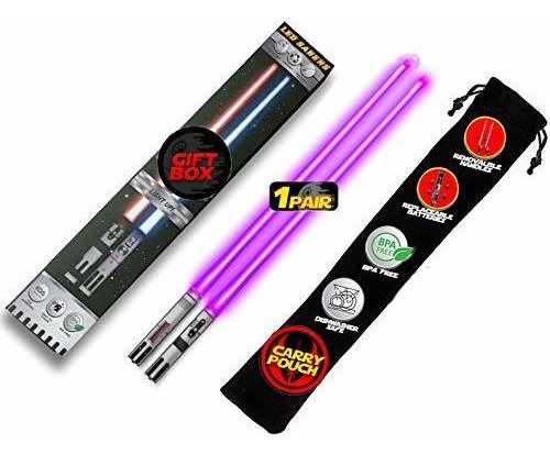 Palillos Lightsaber Light Up   Wars Led Sable De Luz Br...