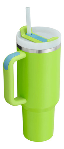 Vaso Quencher 1.18 Litros Vaso Térmico Bombilla Stanley Bright Lime